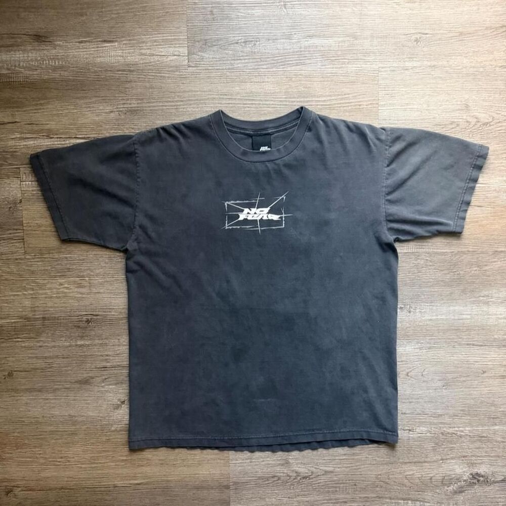 No-fear Men's Black and Grey T-shirt